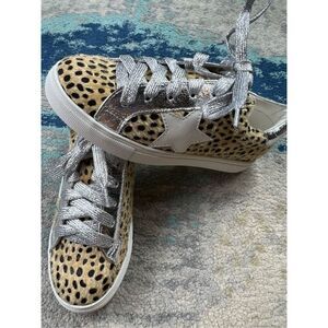 NWT Nature Breeze Star Leopard Shoes Size 5.5